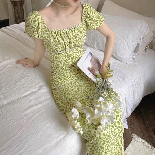 Ladies Long Dresses For Women 2021 Summer Elegant Vestidos De Mujer Ropa Casual Floral Sex Girl Party Korean Bohemian Maxi Dress