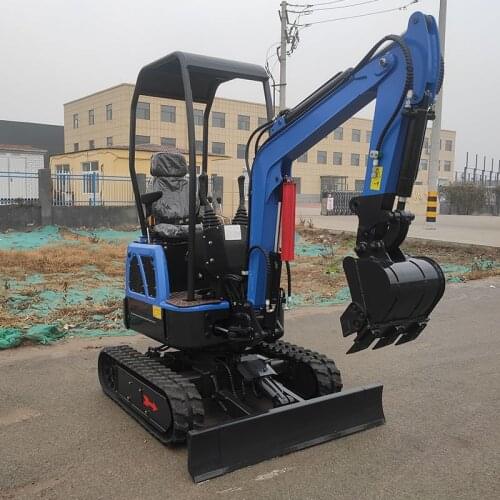 1.0 ton excavation equipment hydraulic bagger 1000kg mini excavator with Cheap Price small excavator mini diggers
