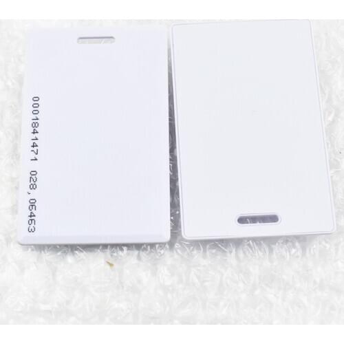 200pcs/Lot 125KHz RFID Tag EM ID TK4100/EM4100 Thick Card Access Control System RFID Card