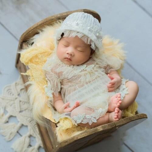 2020 Brand New Infants Photo Shooting Costume Outfits Baby Hat+Top+Shorts Set Newborn Photography Props