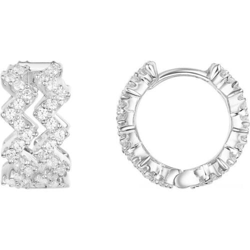 2021 Fashion High Quality Unique Set Of High-end Earrings And Bright Zircon For Women Luxury Jewelry Gift