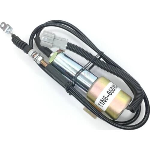 For HYUNDAI 215-7 R215-9 Flameout solenoid valve Flameout switch excavator accessories