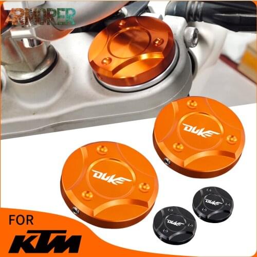 For KTM Duke 125 200 250 390 690 990 1090 1190 1290 Motorcycle Front Fork Suspension Top Tube Cap Adjustment Decorative Cover