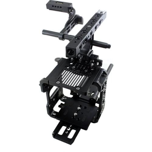 For RED RAVEN Kit Rig Cage 15mm Baseplate Handle EVF Support Dovetail Plate Hontoo