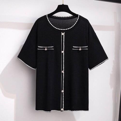 Женские трикотажные футболки FAISIENS China At AliExpress