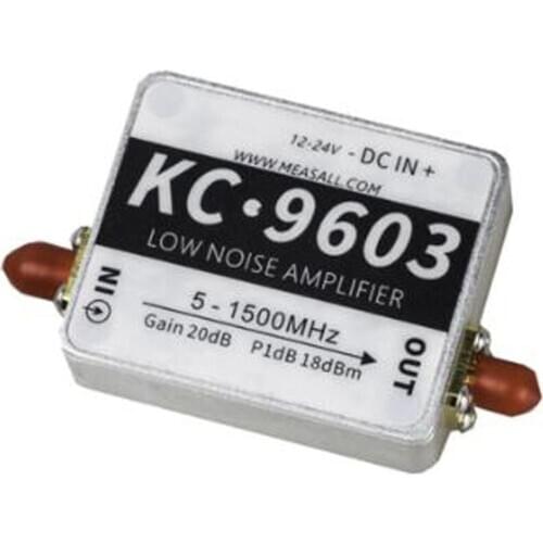 KC9603 1.5G 20dB Low Noise Amplifier LNA 5MHz-1500MHz