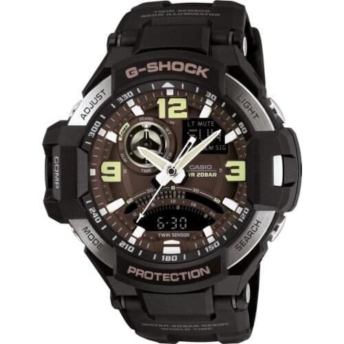 Casio GA-1000-1BDR Men Wristwatch Clock