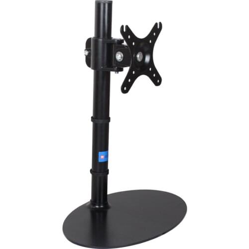 14"-32" Height Adjustable Loading 8.5kg Metal Base Tilt Monitor Desktop Arm Stand Single Screen Rotation Holder Suporte PC DZ28
