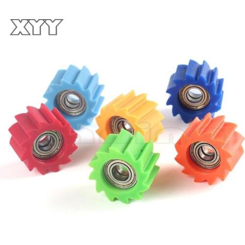 Pulley Wheel Motorbike Drive M8/10 Chain Roller Tensioner Chain Guide Slider For KAWASAKI KX250F KX450F KXF250 KXF450 2009-2016