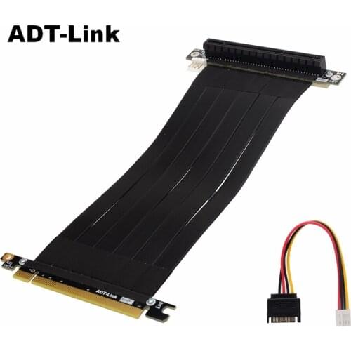 RTX3060 Riser PCIe X16 , Riser PCI Express X16 Graphics Card Extension Cable 270 Degrees Vertical Type for BTC Miner Bitcoin