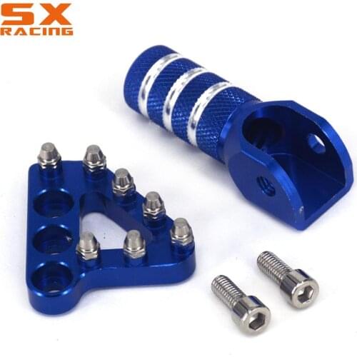 Gear Shift Shifter Lever Tip Rear Brake Pedal Step Set For Husqvarna 690 950 990 SMC SUPERMOTOR ENDURO SUPERENDUROR ADVENTURES