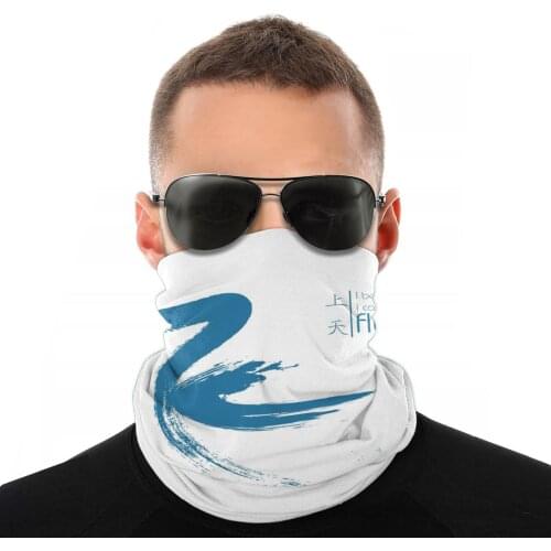 I Believe I Can Fly Scarves Half Face Mask Men Women Halloween Tube Mask Tubular Bandana Versatility Headwear Biking Camping
