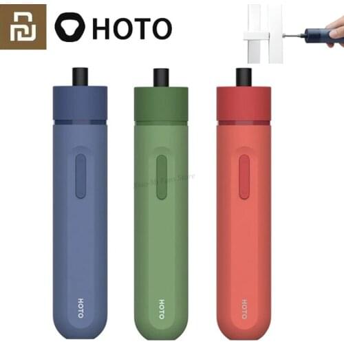 HOTO Li-ion Electric Screwdriver Lite Power Screwdrivers Portable Repair Home Tools 3.6V Battery To Cordless Screwdriver Set DIY
