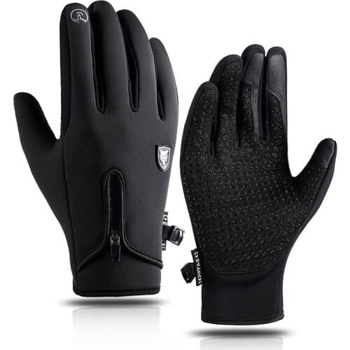 Cycling Gloves Male Outdoor Mountaineering Touch Screen Female Driving Sports Men Women Winter Warm Ski Gloves