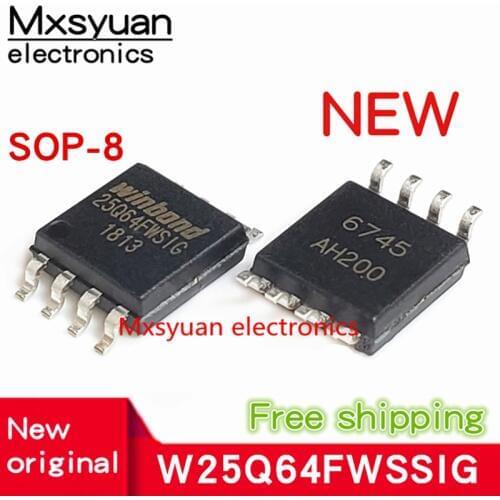 10pcs~100pcs 25Q64FWSIG W25Q64FWSSIG W25Q64FWSIG 25Q64FWSSIG 25Q64FW 25Q64 SOP-8 new original