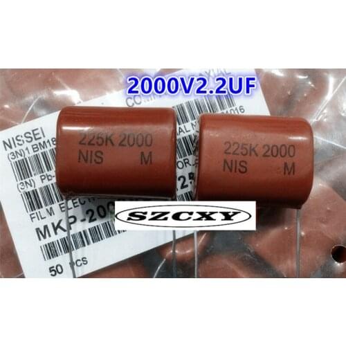 100% New and original CBB22 2000V225K 2.2UF NISCBB 2KV2.2UF 225K FOOT 28mm