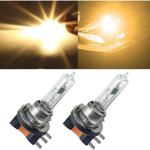 2pcs/lot H15 Halogen Bulbs 4300K PGJ23t-1 64176 Headlamp High Beam/Low beam DRL 15/55w for GOLF MK6 TOUAREG for AUDI A5 A6