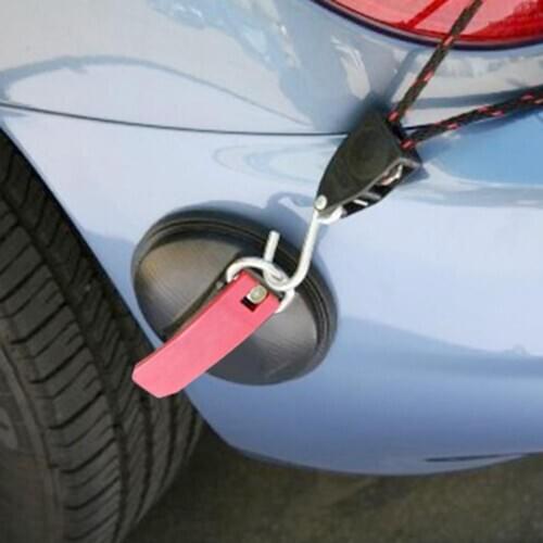 2Pcs Multifunctional ABS Rubber Outdoor Travel Car Suction Cup with S Type Hook Exterior Accessories Roof Racks Boxes