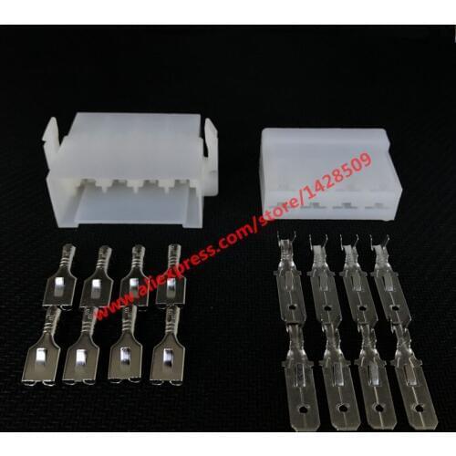 20 Sets 8 Pin 163007 280430 AMP/Tyco Auto Plug Female Male Automotive Connector