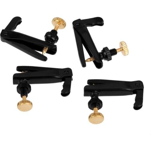New Arrival 4pcs Violin Tuner Adjuster Copper Plating Screws for 3/4 4/4 Size Violin Accessories
