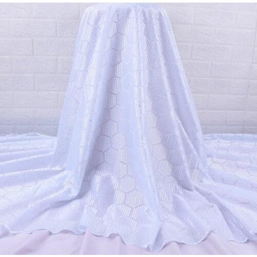 Zhenguiru High Quality Swiss Lace Fabric Light Green African Lace Fabric Embroidered Nigerian Fabric For Women Party Dress A2095