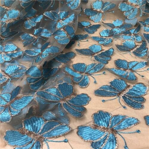African Lace Fabric High SYJ-30686 Quality Lace Embroidered Lace French Tulle Lace Fabric For Nigerian Party