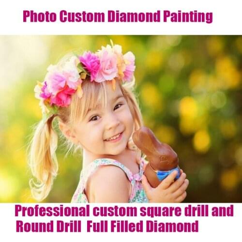 Dpsprue Photo Custom Diamond Painting Cross Stitch Full Square Picture of Rhinestone DIY Diamond Mosaic Diamond Embroidery Sale