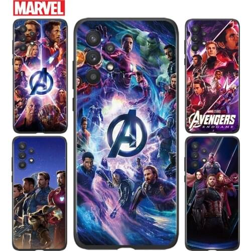 Marvel Avengers Heroes For Samsung A91 A72 A71 A52 A51 A42 A41 A32 A31 A22 A21S A12 A11 A03 A02S A01 4G 5G Phone Case