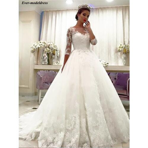 Ever-modeldress Long Wedding Dresses