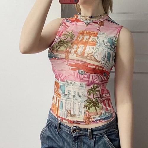 Женские прозрачные майки Izmestyeva China At AliExpress