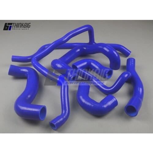 Silicone Radiator Hose Kit For 88-93 BMW E30 320i/325i M20 6Cyl Non-A/C