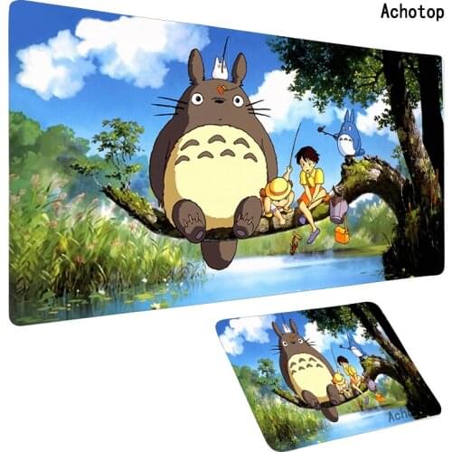 Totoro Mouse Pad 900x400x2mm Mouse Mat Laptop Big Padmouse Notbook Computer Gaming Mousepad Best Seller Gamer Play Mats PC Gamer