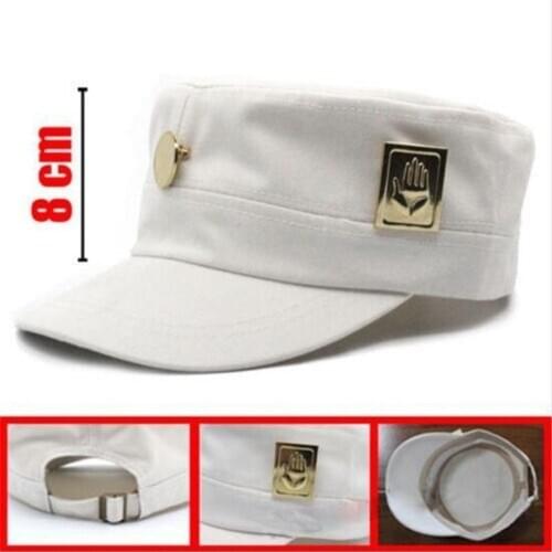 Limited Anime JoJos Bizarre Adventure Jotaro Kujo Ver./Joseph Ver. Cap Badge Hat New