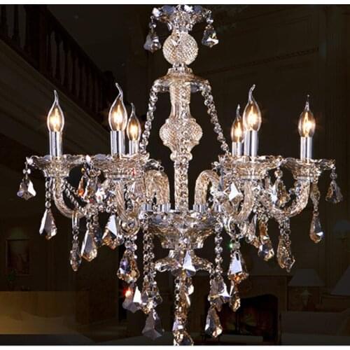 Mini dining room chandeliers cognac crystal lighting E14 led hanging light antique chandeliers for bedroom vintage cafe lighting