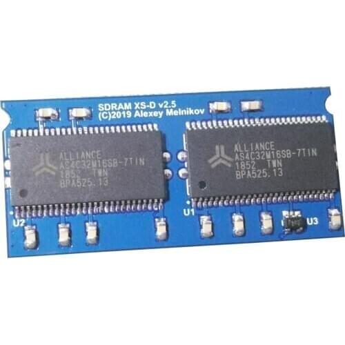 Mosel 128Mb SDRAM board for MISTER GAME FPGA SDRAM 128MB Atari 2600 5200 for GBC GB FC SFC PCE game console accessories