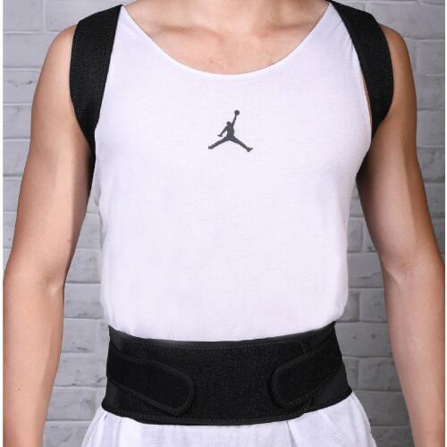 Male Anti-Humpback Shoulder Strap Humpback Old Man Bebeja Cross Sports Professional Fitness Warm Correction Invisible Dedicated