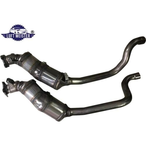 Pair Front Catalytic Converter for Porsche Panamera 3.6L V6 2011-2014 Exhaust Pipe 970113349DX 97011335022 97011335023