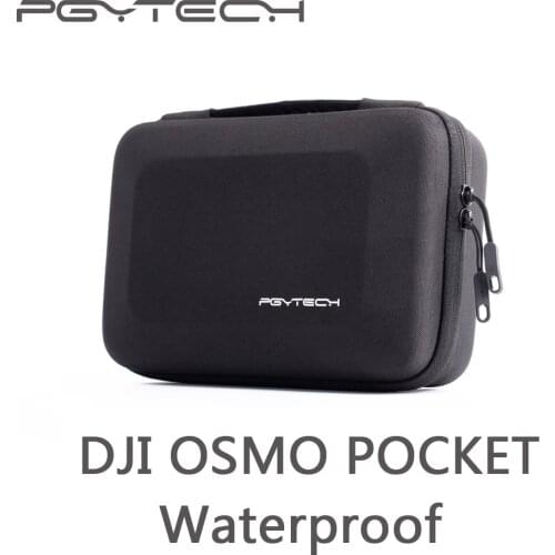 PGYTECH New Arrival DJI OSMO POCKET Mobile 4 3 Carrying Case Waterproof Portable Bag Storage Box for DJI Osmo Pocket Accessories