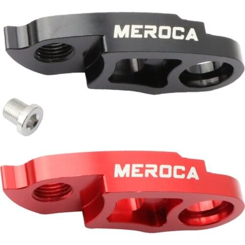 MEROCA 1 Pcs Bicycle Rear Derailleur Converter Long Extend Tail Hook Alloy Iamok MTB Bike Frame Extension Seat