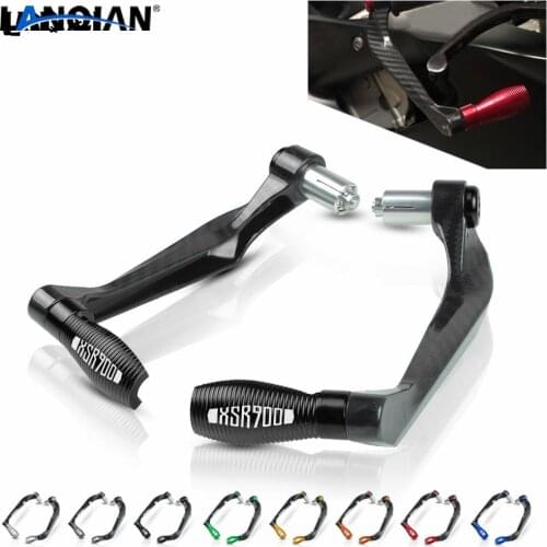 Motorcycle Handlebar Grips Guard Brake Clutch Levers Guard Protector For Yamaha XSR900 2016 2017 2018 XSR900 CNC Accessories
