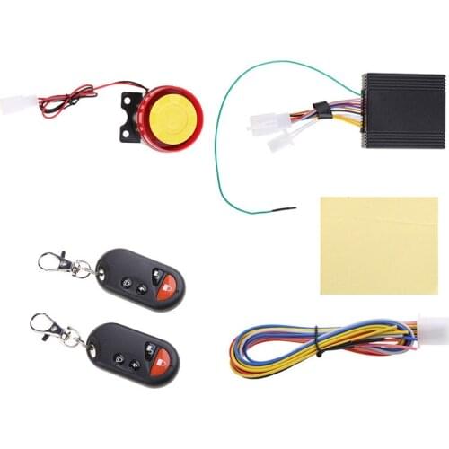 Motorcycle Bike Security Alarm System Immobiliser Remote Control Engine Start C45
