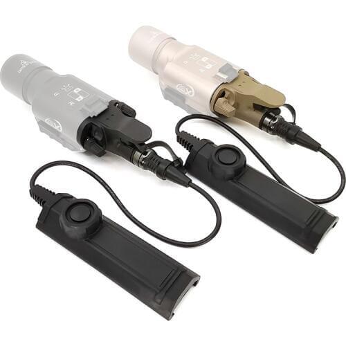 Tactical Remote Dual Switch Assembly Tape Switch Constant Momentary Control fits X-Series X300 X400 Weapon Lights