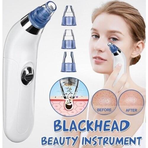 Blackhead Remover Pore Vacuum Blackhead Remover Vacuum Facial Pore Cleaner Electric Acne Extractor Kit for Facial Skin