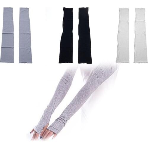 Women UV Protection Cooling Warmer Arm Sun Block Protective Gloves, Driving Gloves Breathable Sun Block Gloves for Summer Riding