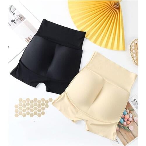 High Waist Women Slimming Tummy Control Panties Fake Ass Butt Lifter Panties Hip Enhancer Padded Butt Push Up Panties Shorts