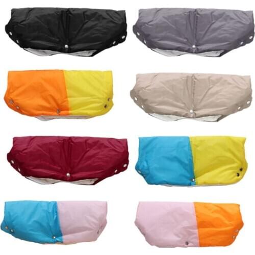 Winter Warm Baby Stroller Gloves Kids Pushchair Hand Muff Waterproof Pram Mitten 77HD
