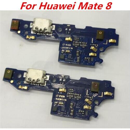 10pcs USB Dock Charger charging Port Connector Flex Cable Ribbon Replacement Parts For Huawei Ascend Mate 8
