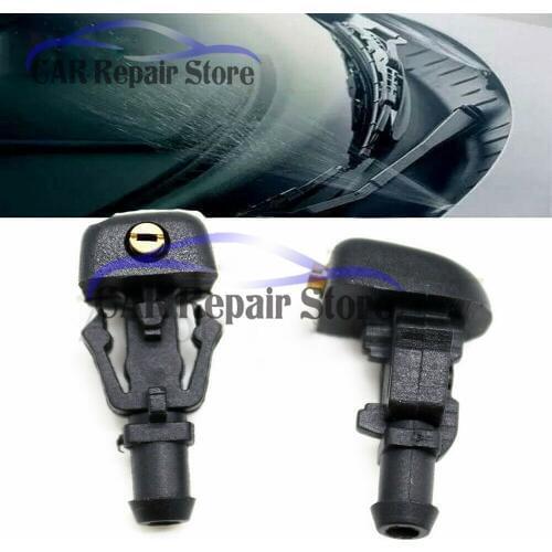 2xWindshield Wiper Washer Fluid Jet Nozzle For Ford F150 2004 2005 2006-2014 3W7Z-17603-AA 3W7Z17603AA,FC4Z17603B, 4F9Z17603AA