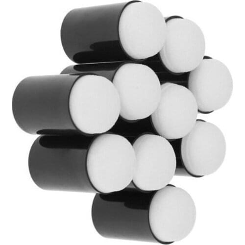 48 Pcs Sponge Daubers with Storage Case Finger Sponge Dauber Set for Stamping Painting Drawing Ink Crafts Chalk