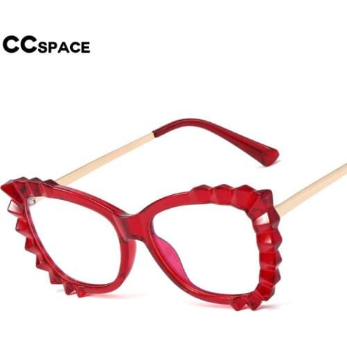 48228 Anti-blue Light Square Cat Eye Plastic Titanium Glasses Frames Ultralight Men Women Optical Fashion Computer EyeGlasses